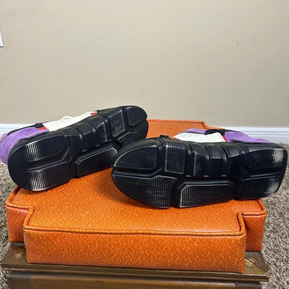 Anthony Wang Colorful Chunky Platform Sneakers